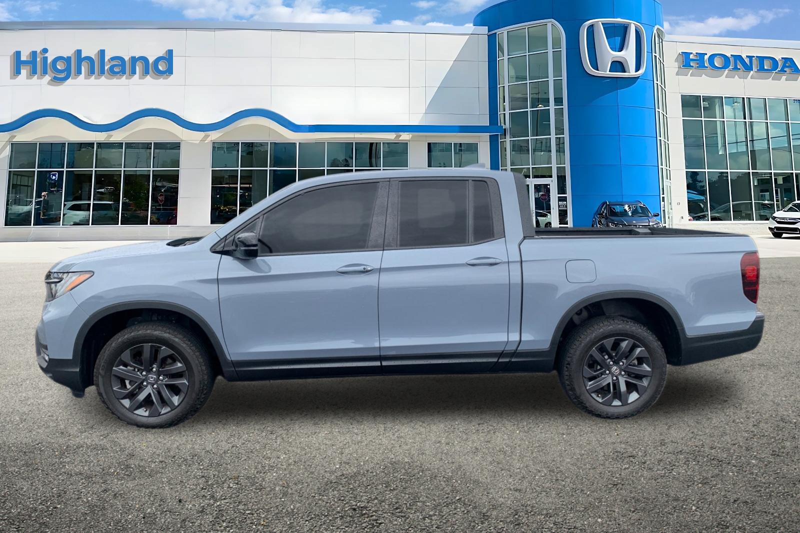 Certified Used 2025 Gray Honda Sport image 2