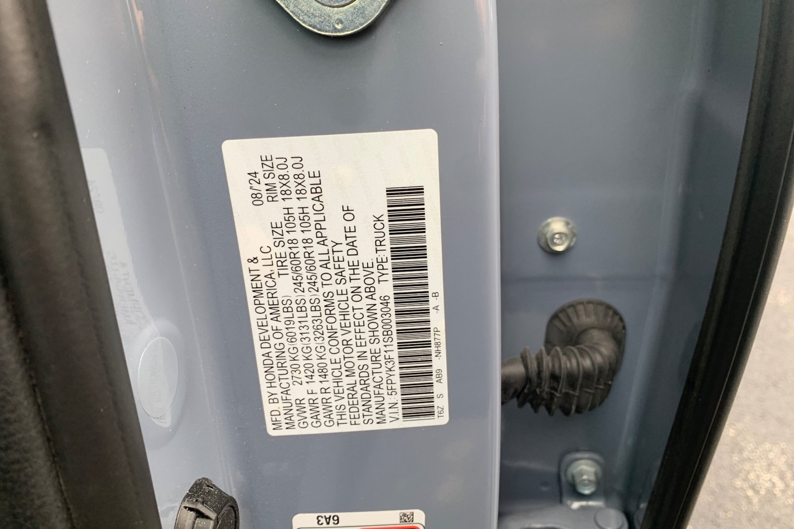 Certified Used 2025 Gray Honda Sport image 9