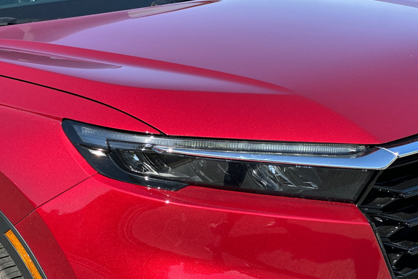 New 2027 Radiant Red Metallic Honda EX image 10