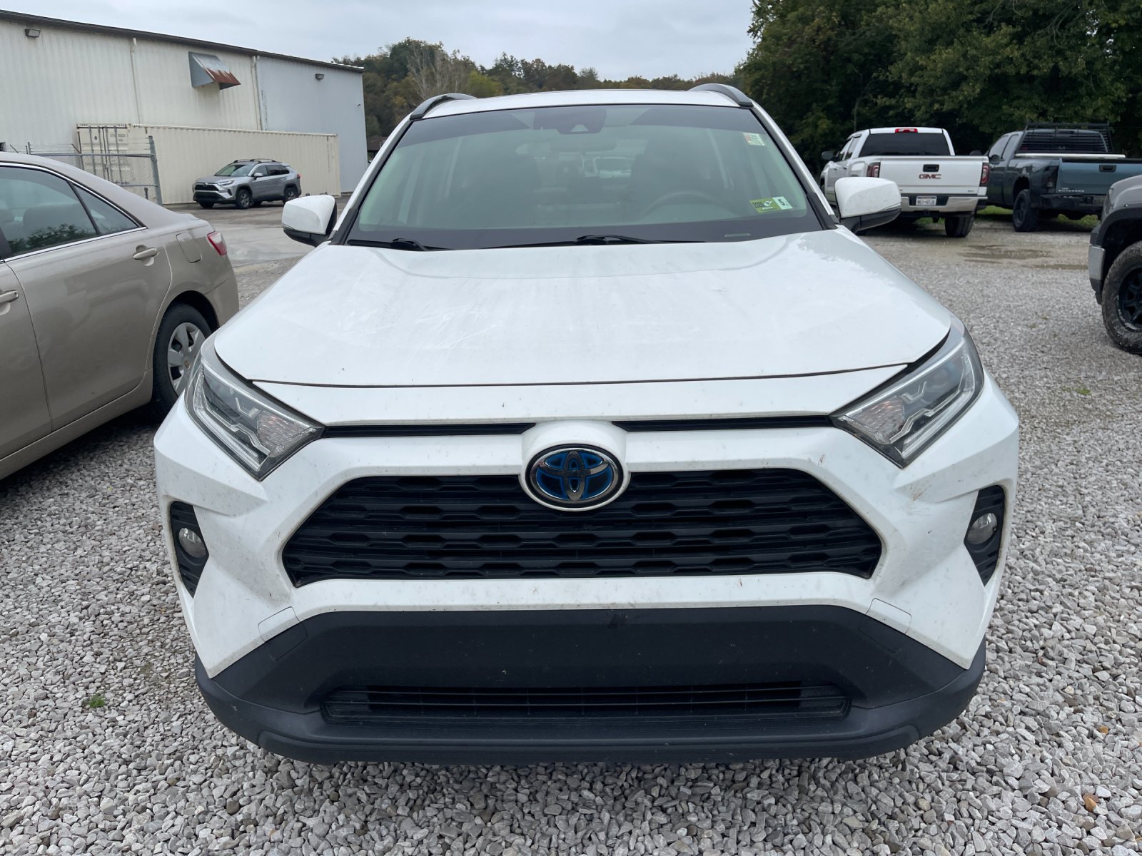 Used 2019 White Toyota XLE image 7