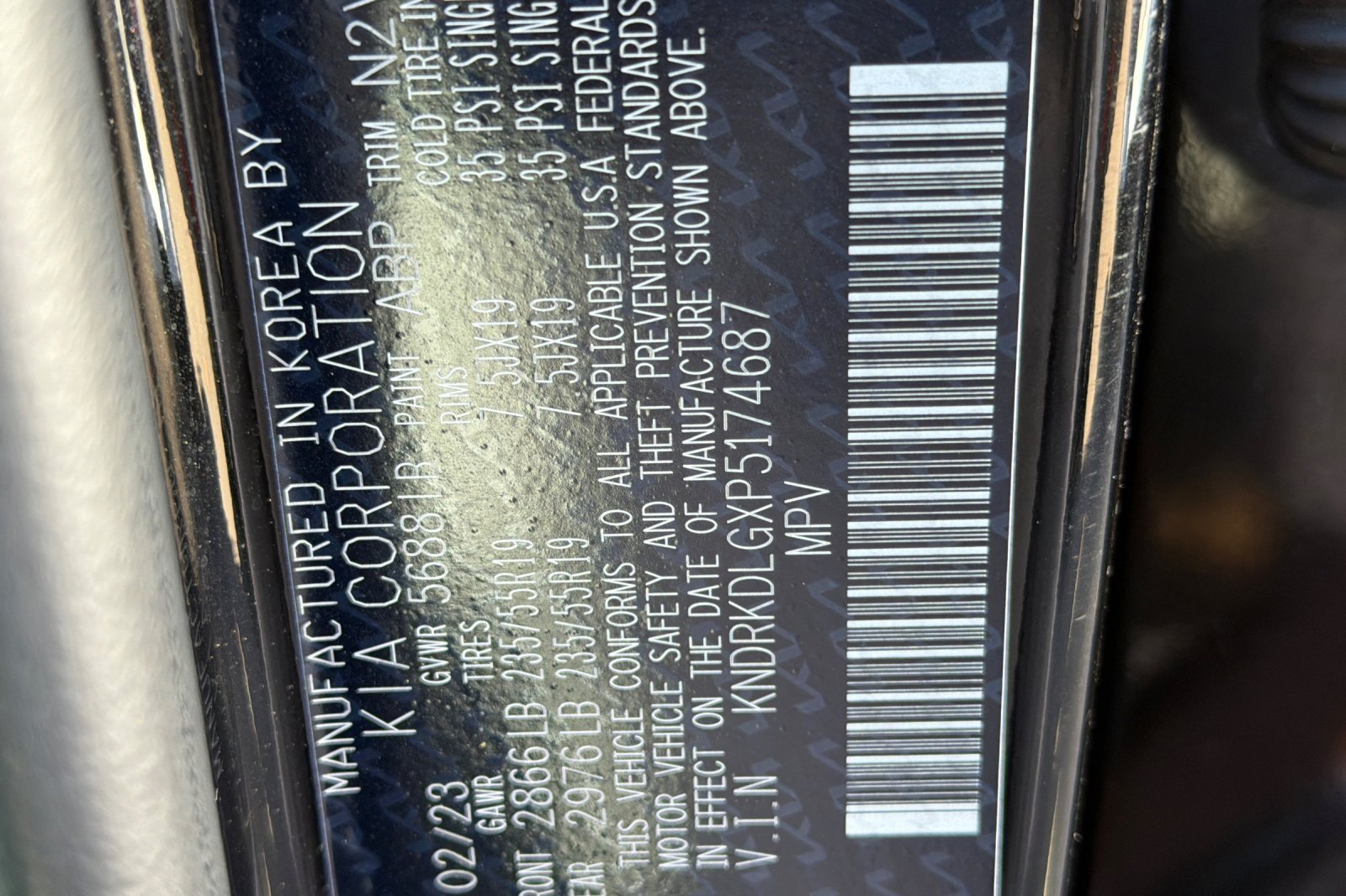 Used 2023 Black Kia SX Prestige image 25