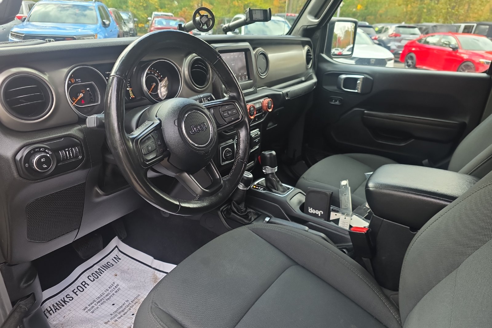 Used 2021 Sting-Gray Clearcoat Jeep Sport image 11