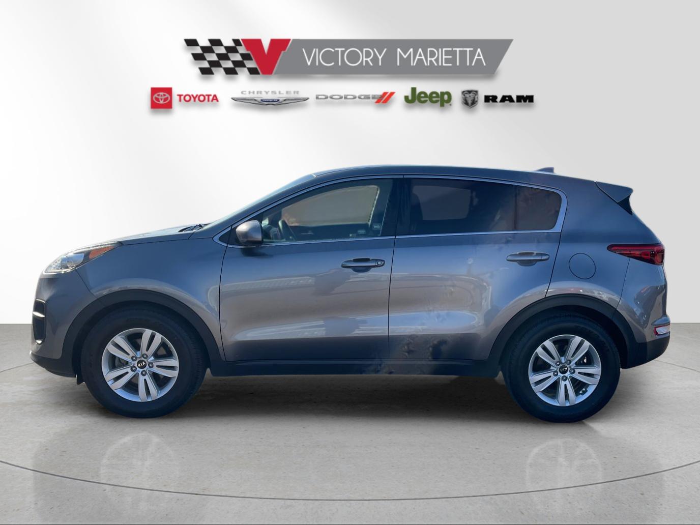 Used 2018 Mineral Silver Kia LX image 2