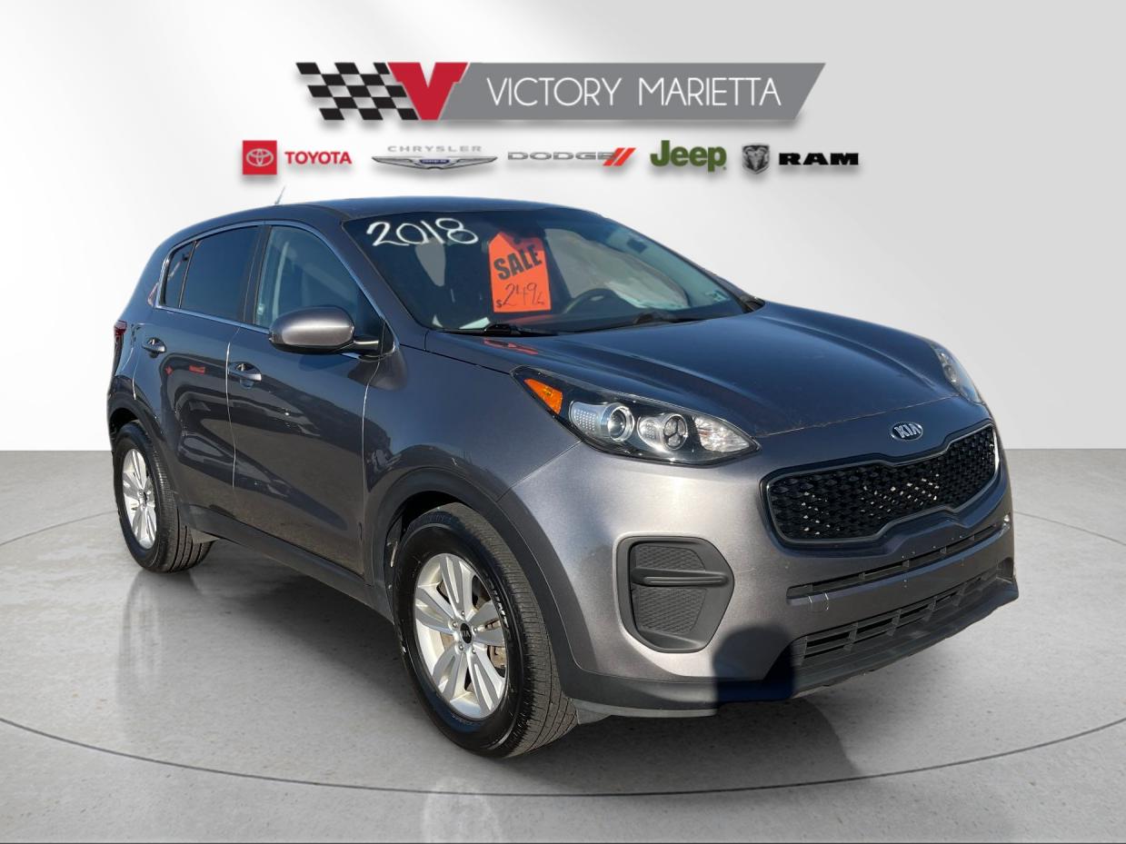 Used 2018 Mineral Silver Kia LX image 7