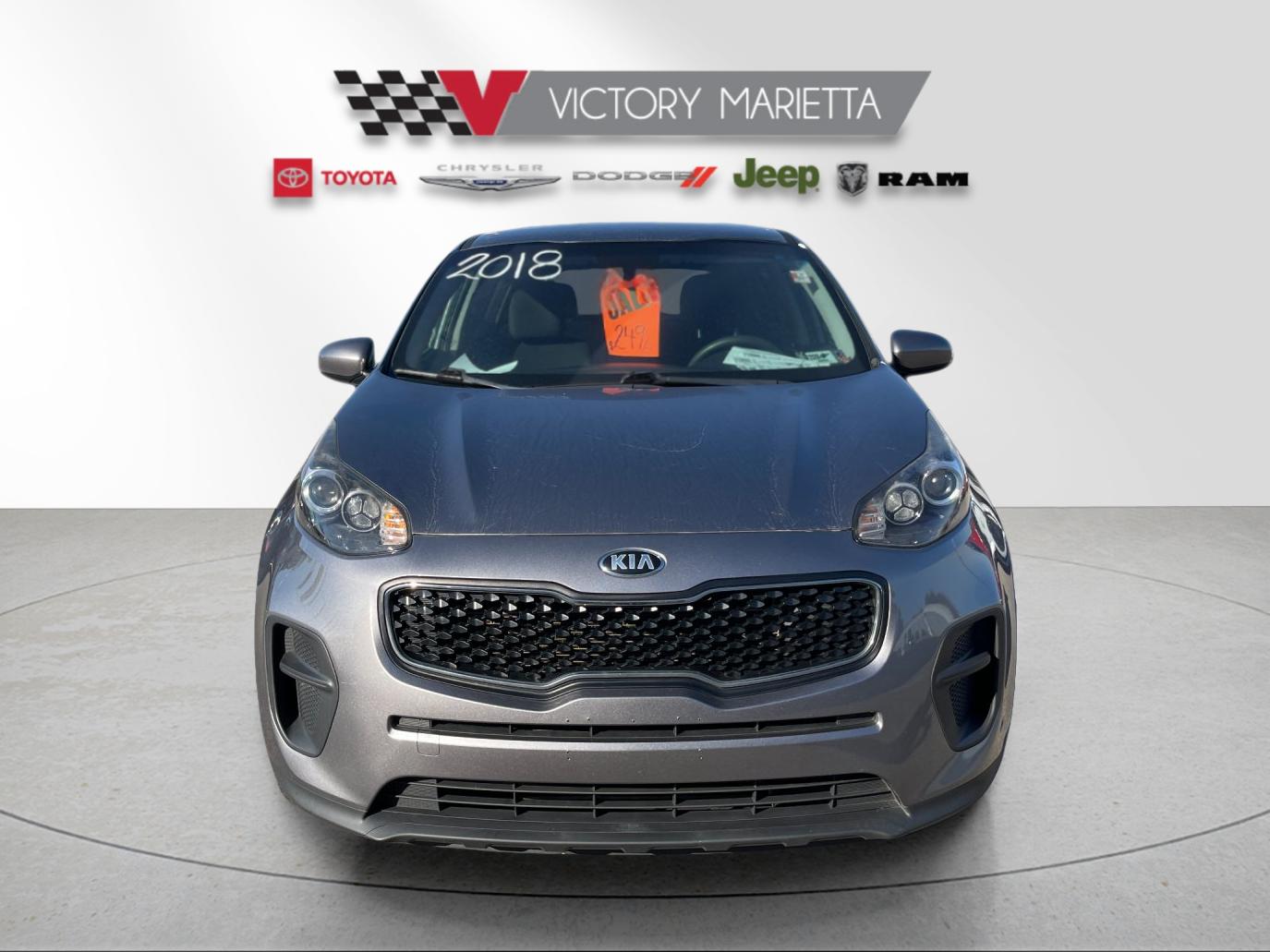 Used 2018 Mineral Silver Kia LX image 8