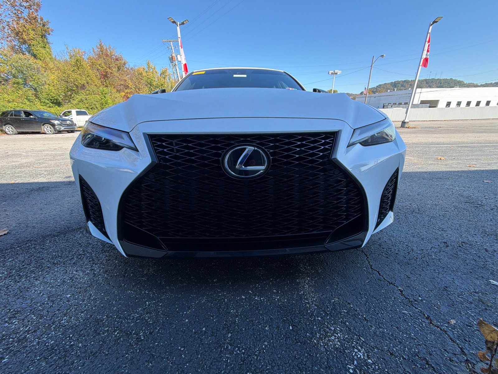 Used 2025 White Lexus 350 F SPORT image 8