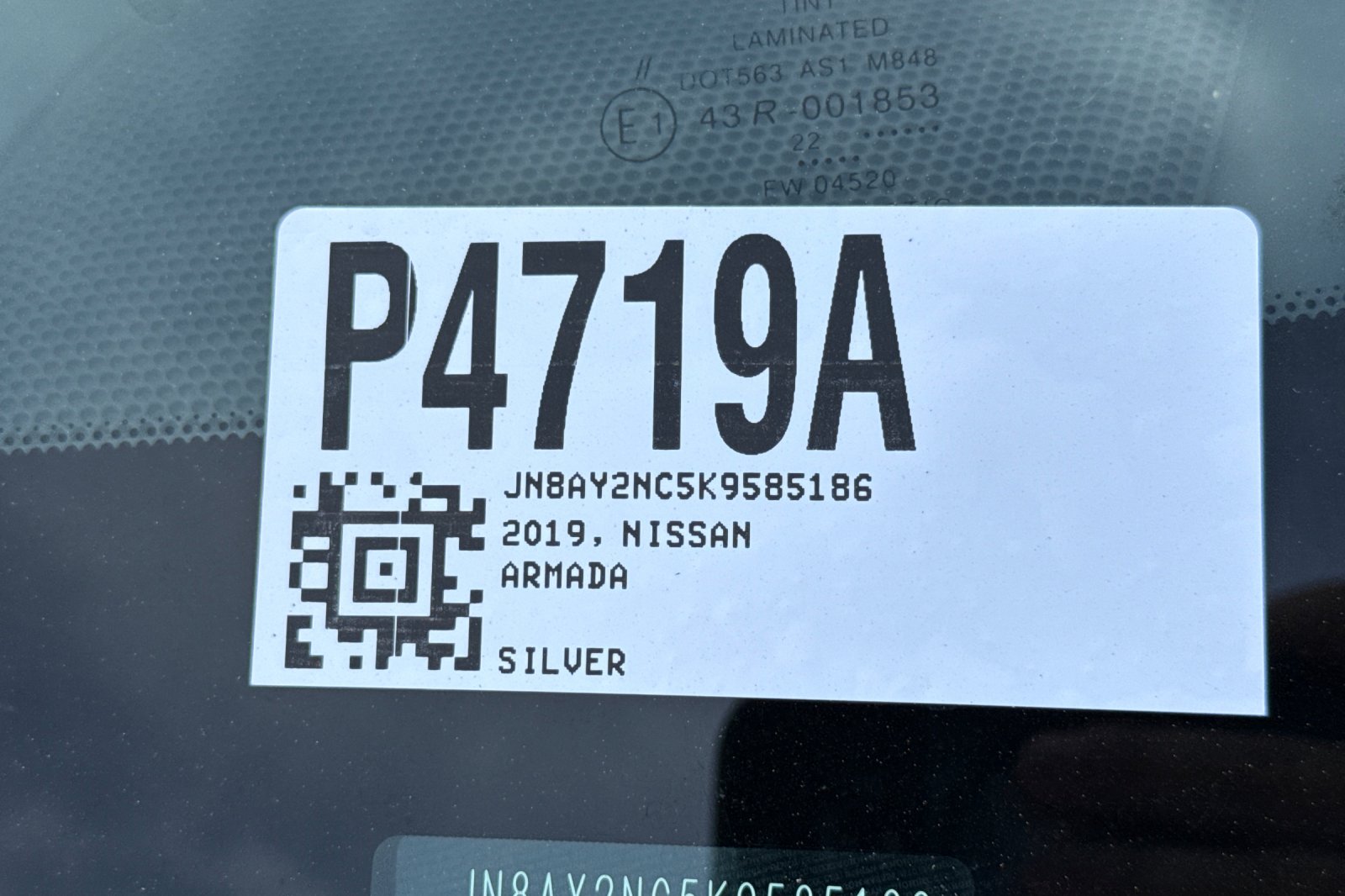 Used 2019 Brilliant Silver Metallic Nissan SV image 3