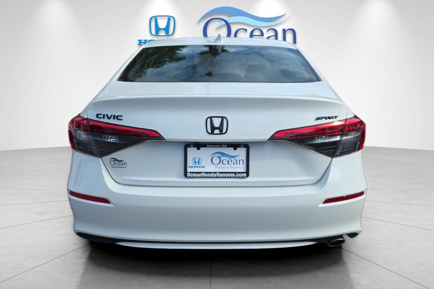 Used 2024 Platinum White Pearl Honda Sport image 4