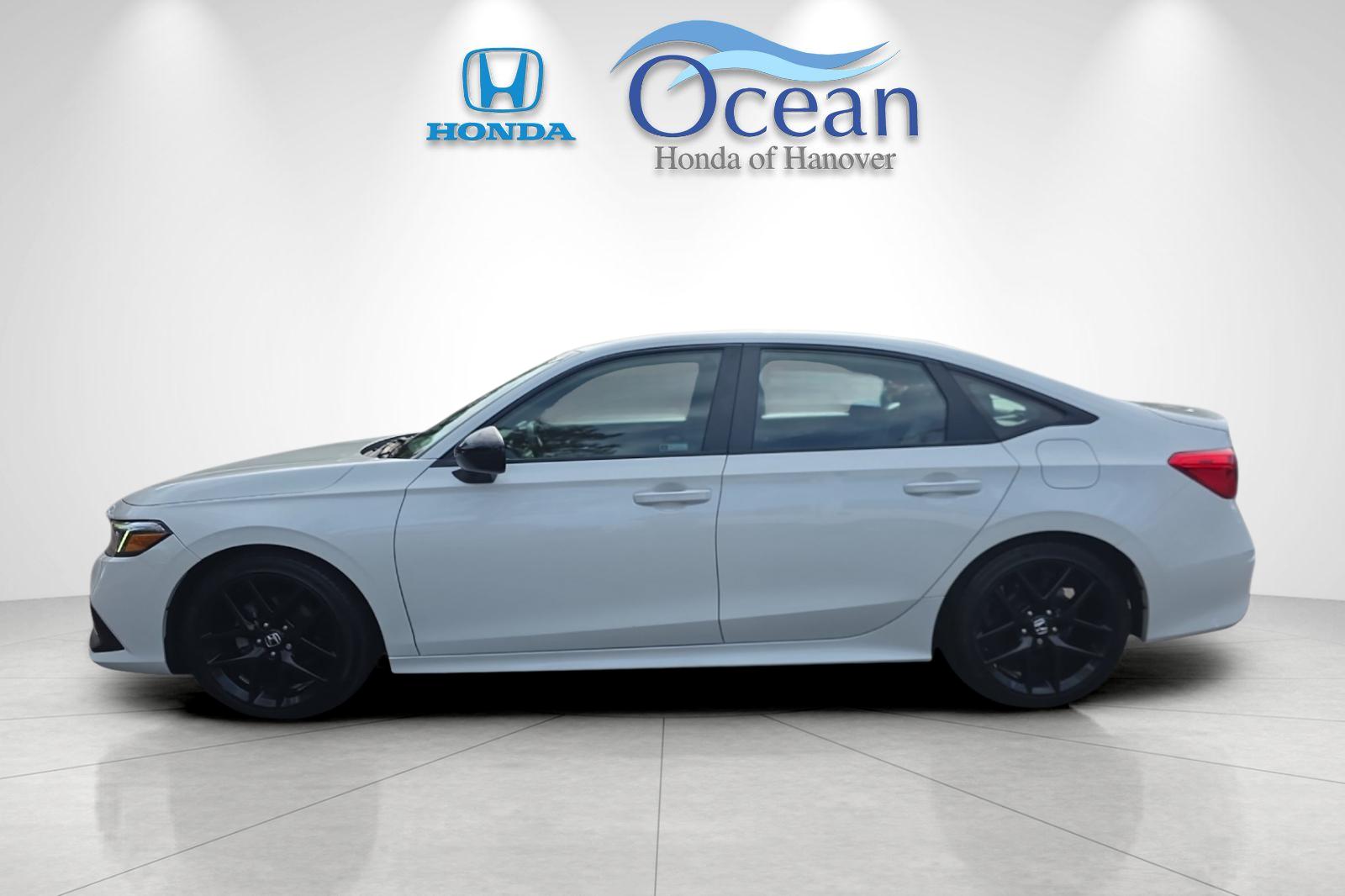 Used 2024 Platinum White Pearl Honda Sport image 6