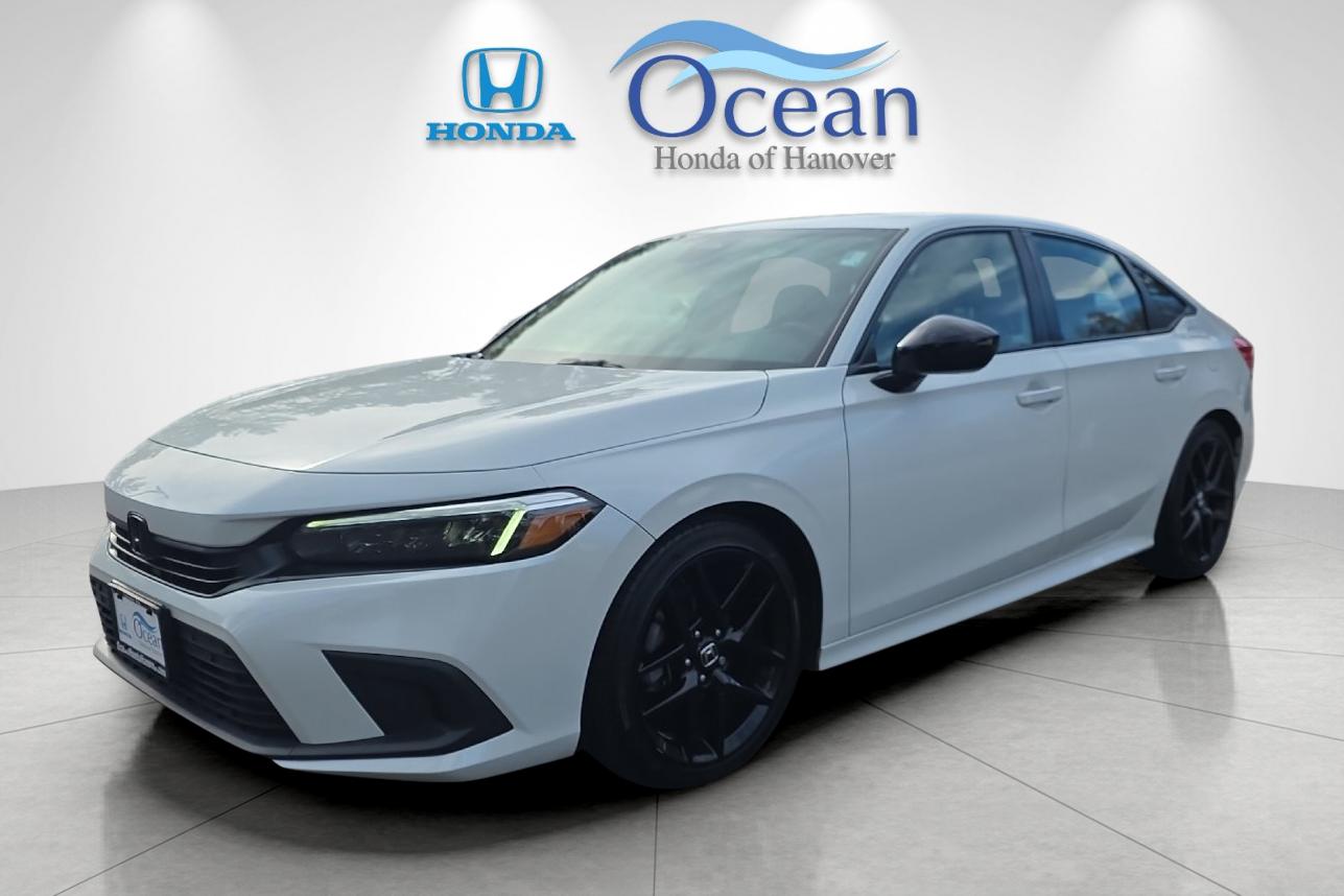 Used 2024 Platinum White Pearl Honda Sport image 7