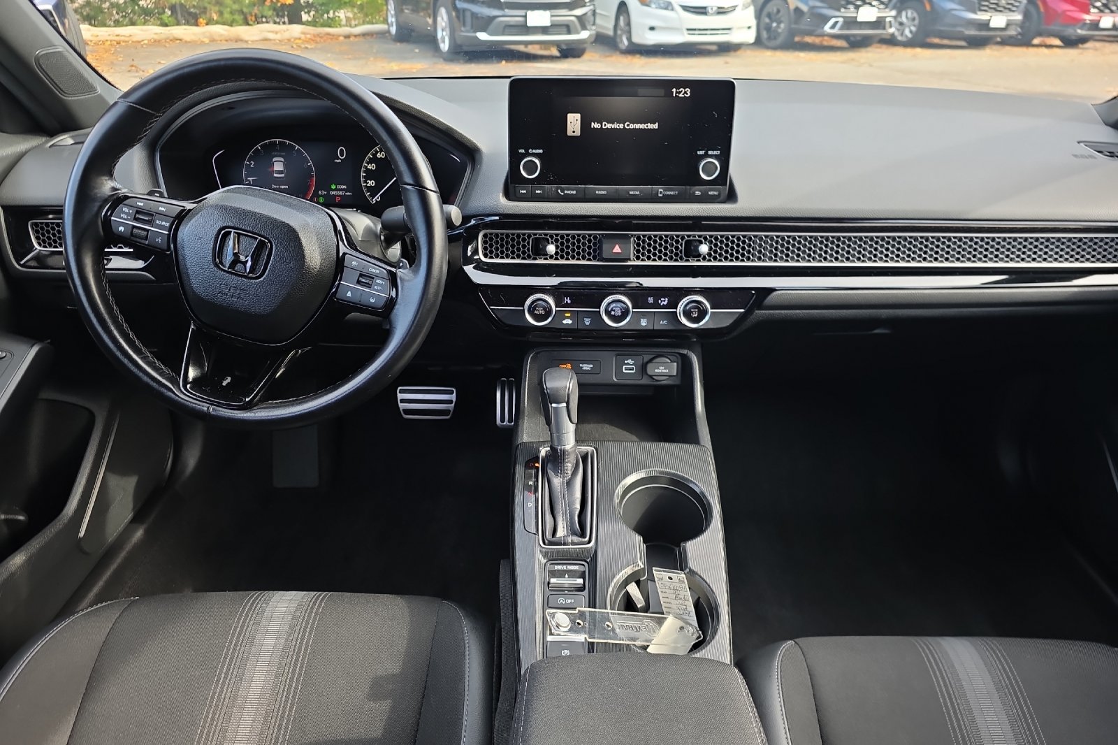 Used 2024 Platinum White Pearl Honda Sport image 14