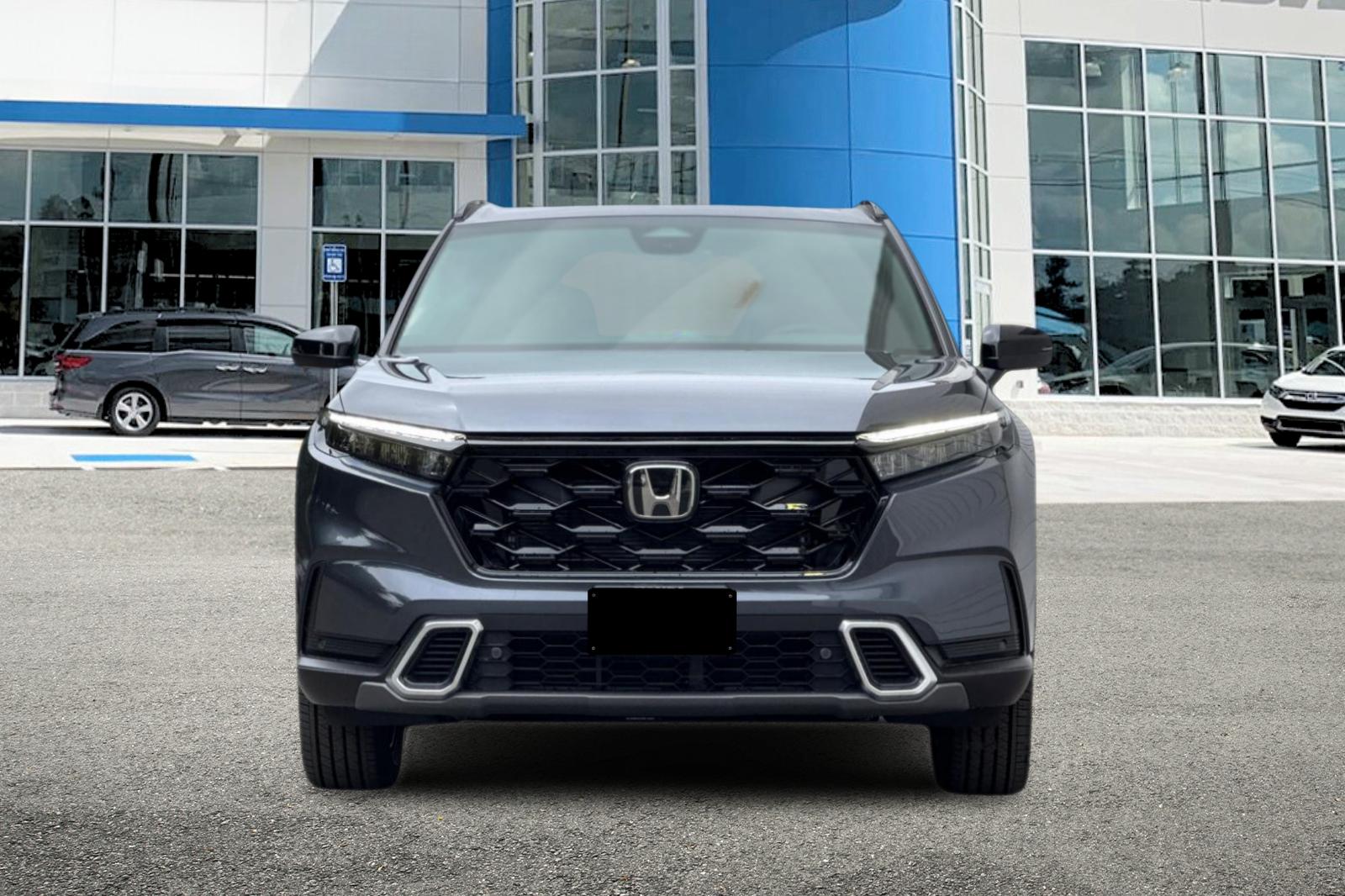 New 2027 Meteorite Gray Metallic Honda Sport Touring Hybrid AWD image 8