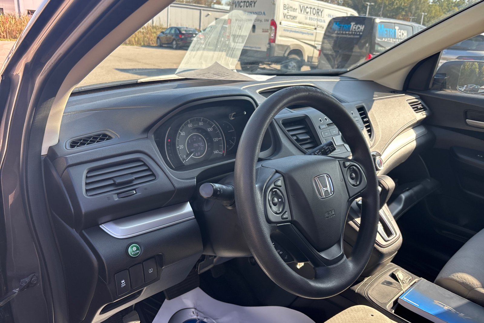 Used 2015 Modern Steel Metallic Honda LX image 11