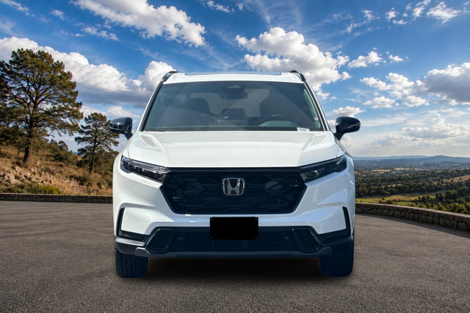 New 2027 Platinum White Pearl Honda Sport-L Hybrid AWD image 9