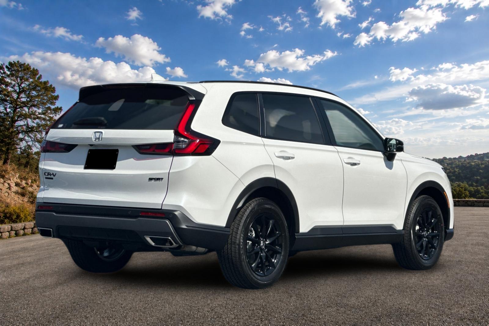 New 2027 Platinum White Pearl Honda Sport-L Hybrid AWD image 4