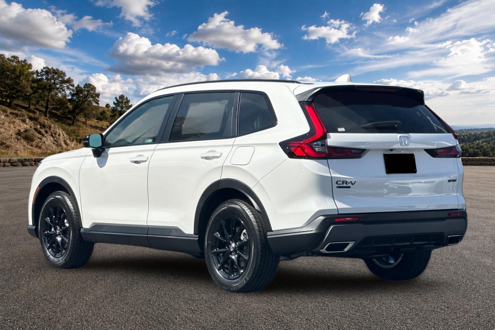 New 2027 Platinum White Pearl Honda Sport-L Hybrid AWD image 6