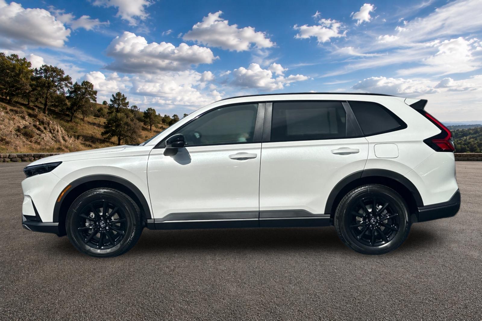 New 2027 Platinum White Pearl Honda Sport-L Hybrid AWD image 7
