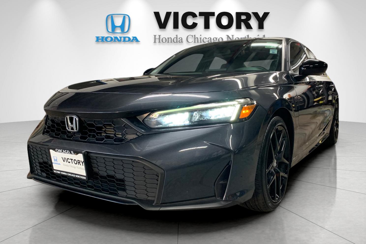 Certified Used 2025 Meteorite Gray Metallic Honda 4D HYBRID SPORT image 7