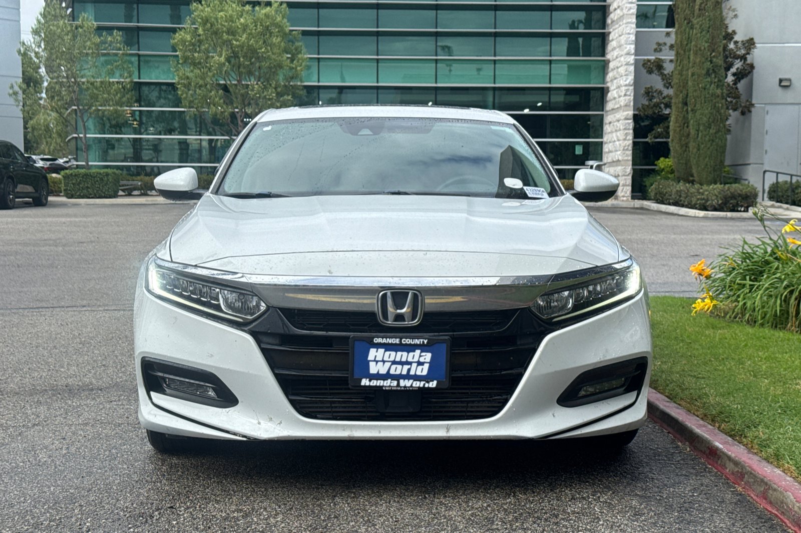 Certified Used 2019 Platinum White Pearl Honda EX image 3