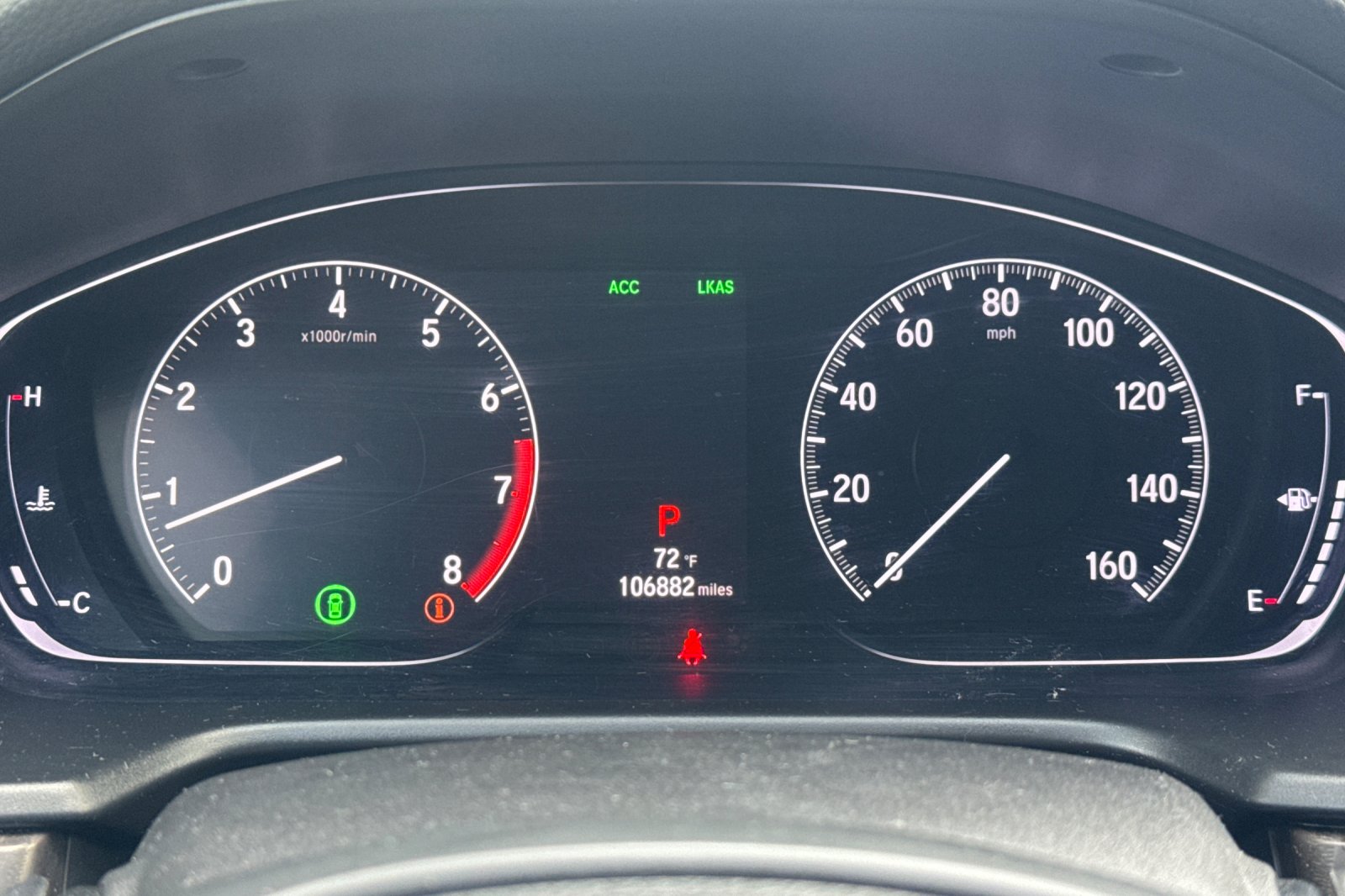 Certified Used 2019 Platinum White Pearl Honda EX image 11