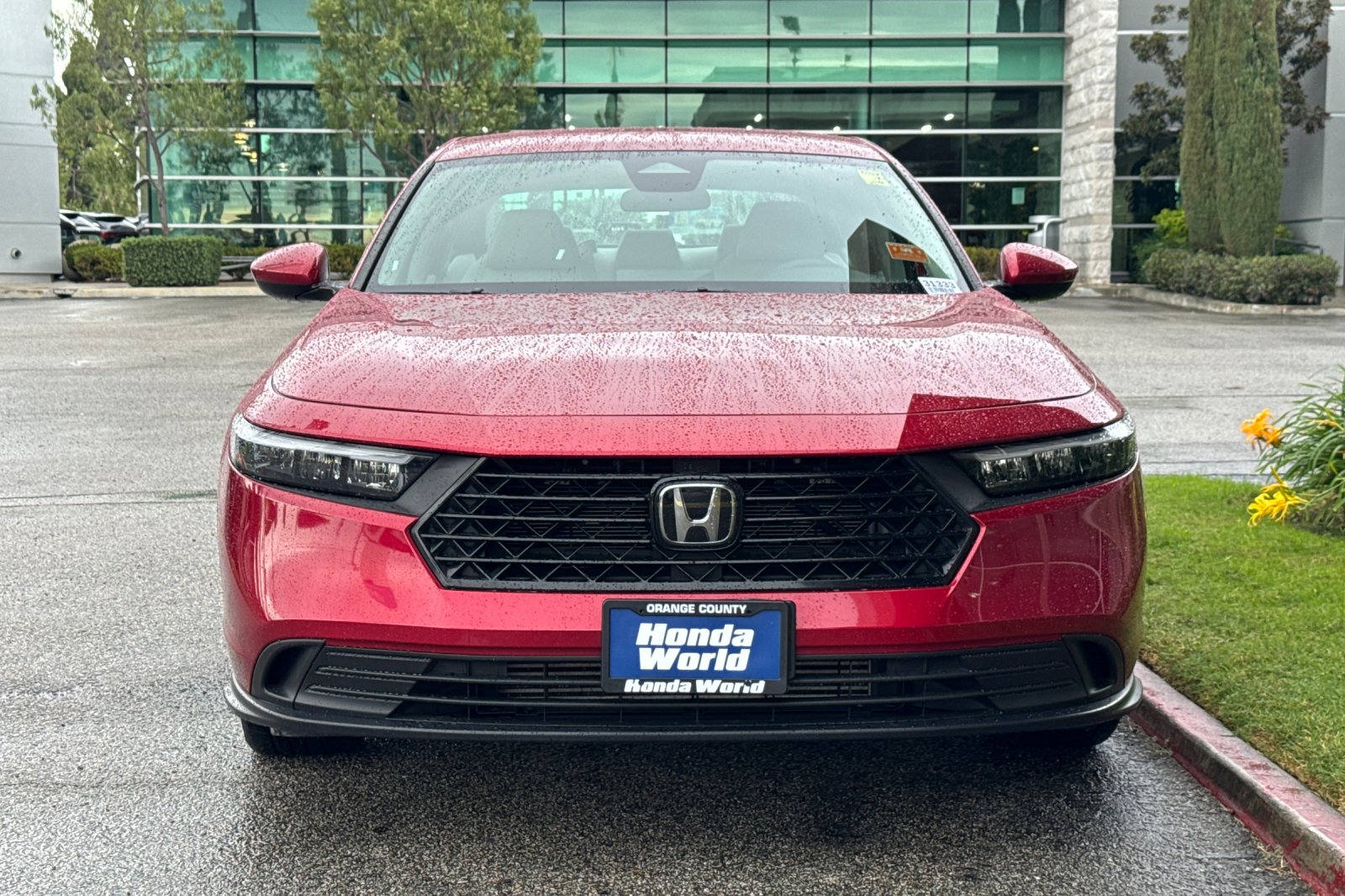 Certified Used 2023 Radiant Red Metallic Honda LX image 3