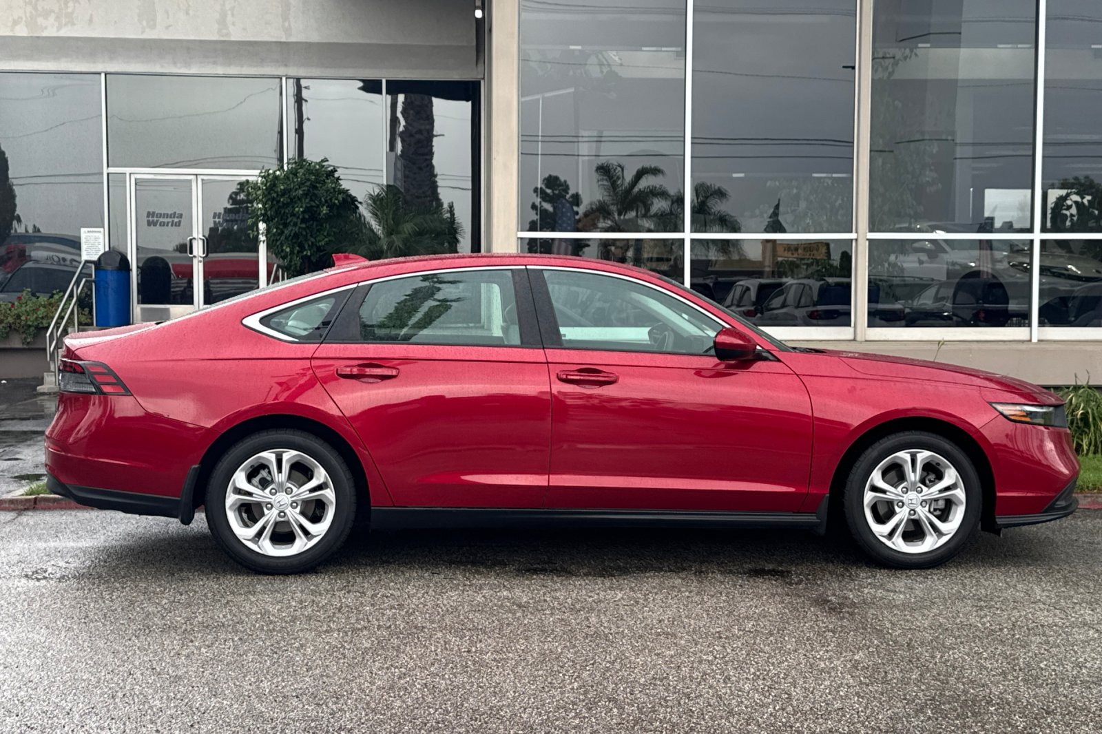 Certified Used 2023 Radiant Red Metallic Honda LX image 4