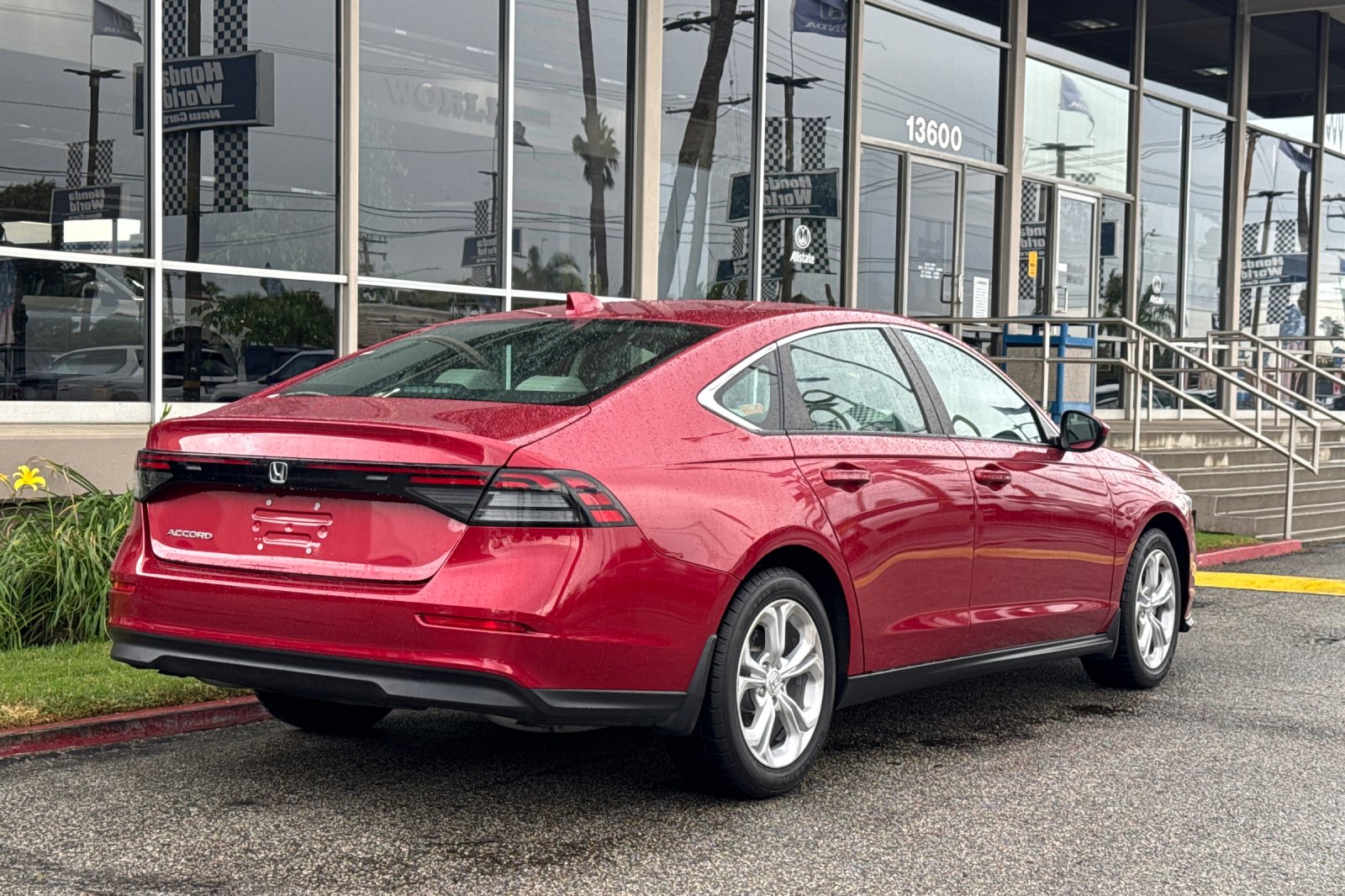 Certified Used 2023 Radiant Red Metallic Honda LX image 5