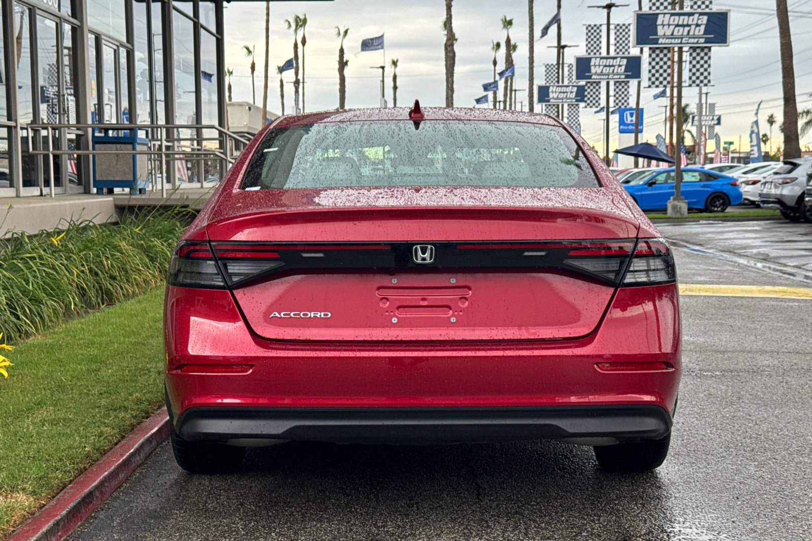 Certified Used 2023 Radiant Red Metallic Honda LX image 6