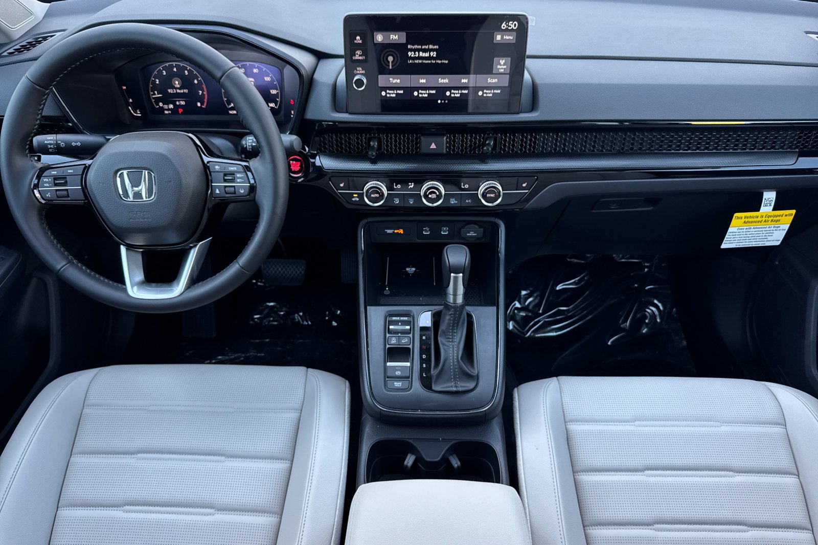 New 2027 Platinum White Pearl Honda EX-L 2WD image 12