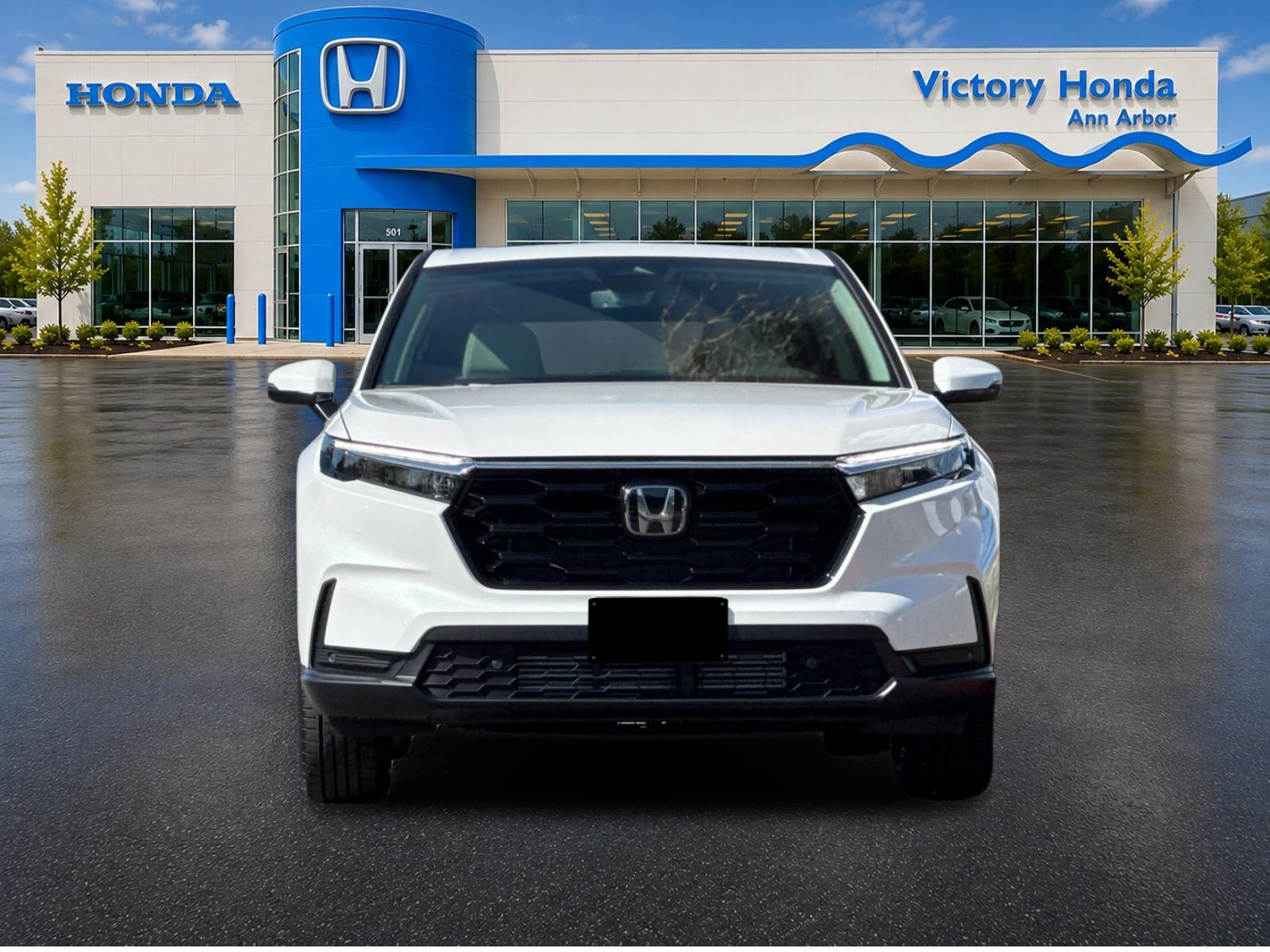 New 2027 Platinum White Pearl Honda EX-L 2WD image 2