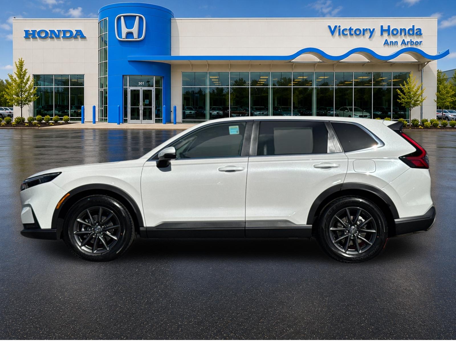 New 2027 Platinum White Pearl Honda EX-L 2WD image 8