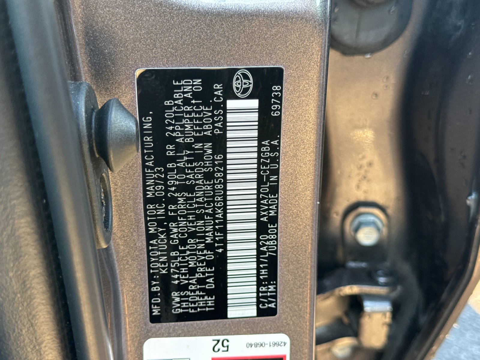 Used 2024 Gray Toyota XLE image 30