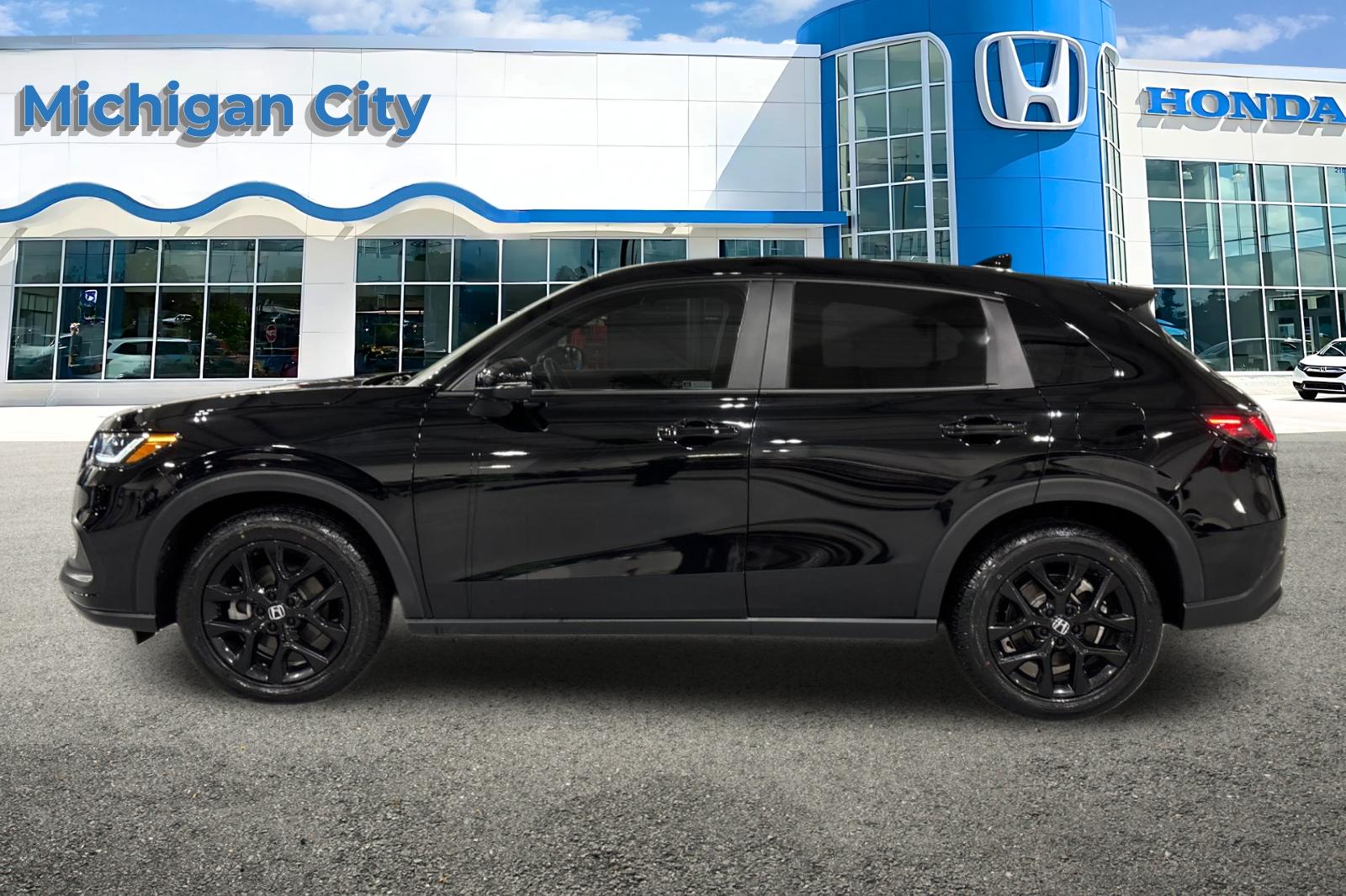 Certified Used 2024 Crystal Black Pearl Honda Sport image 2