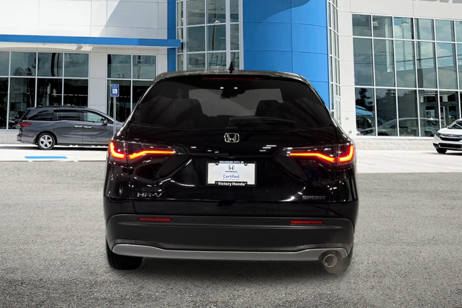 Certified Used 2024 Crystal Black Pearl Honda Sport image 4