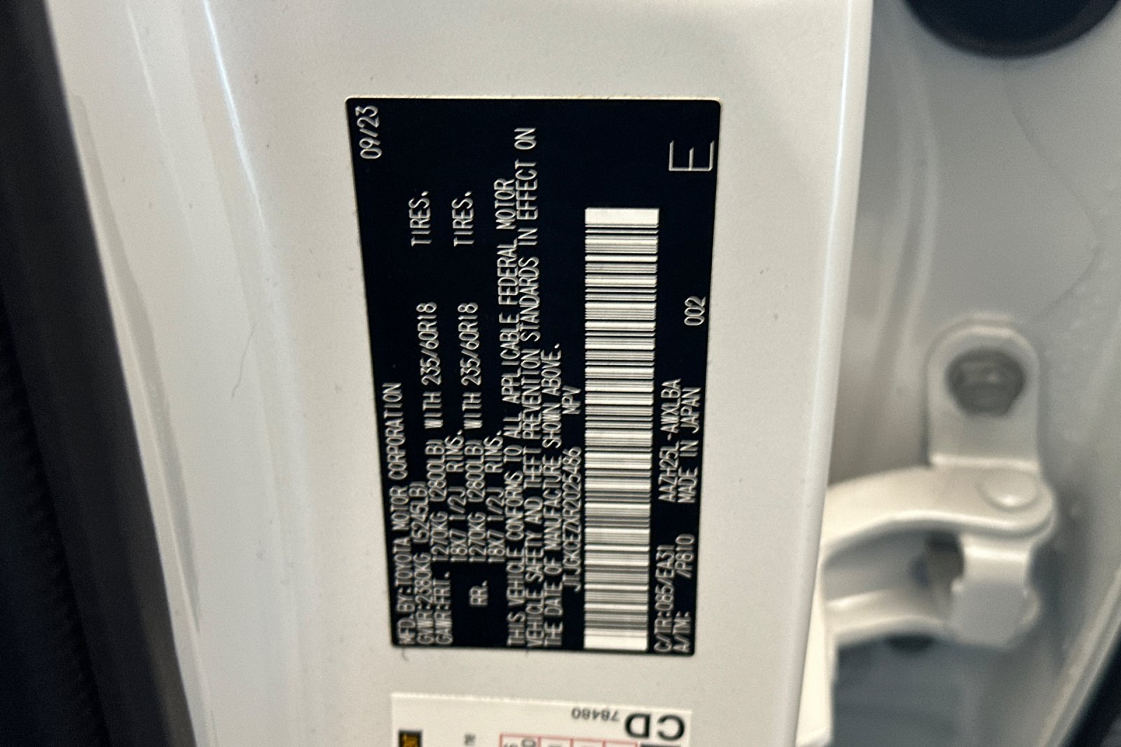 Certified Used 2024 White Lexus 350h Premium image 28