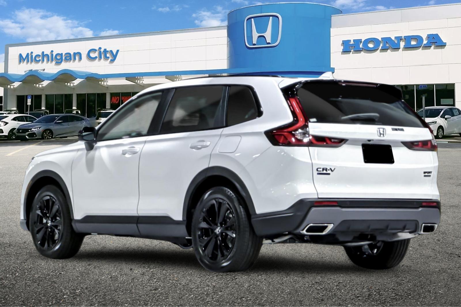 New 2027 Platinum White Pearl Honda Sport Touring Hybrid AWD image 3