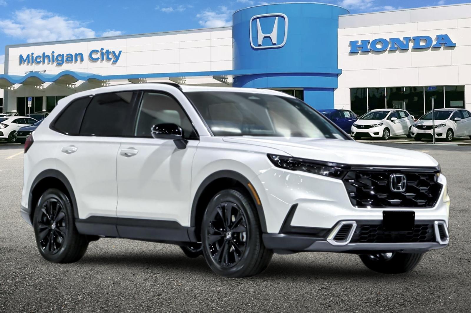 New 2027 Platinum White Pearl Honda Sport Touring Hybrid AWD image 7