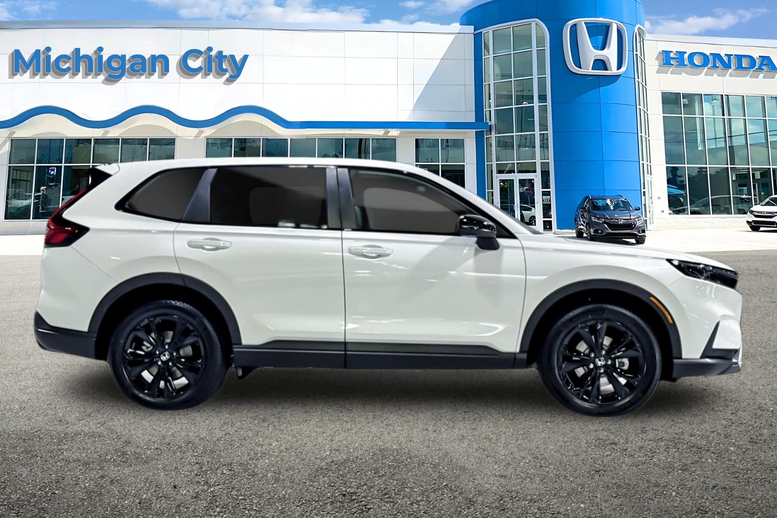 New 2027 Platinum White Pearl Honda Sport Touring Hybrid AWD image 6