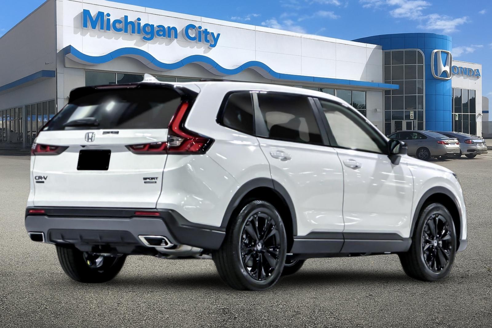 New 2027 Platinum White Pearl Honda Sport Touring Hybrid AWD image 5