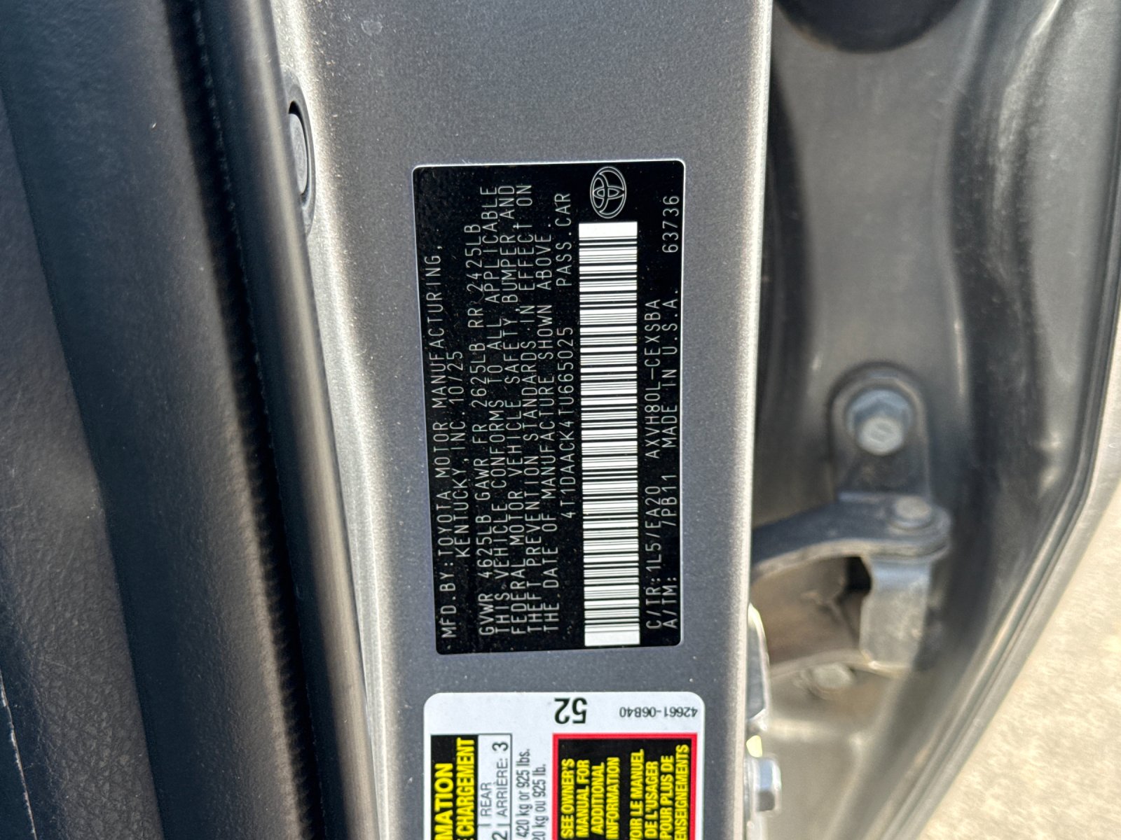 Used 2026 Gray Toyota SE image 5