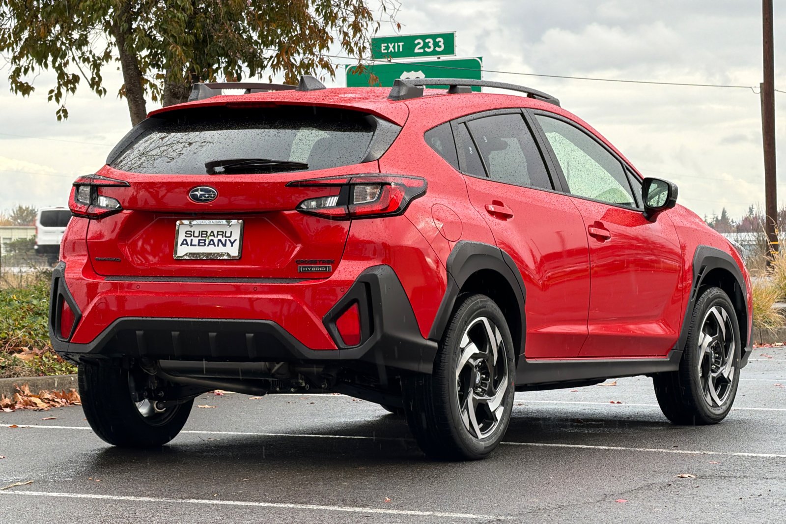 New 2027 IGNITION RED Subaru Limited Hybrid image 4