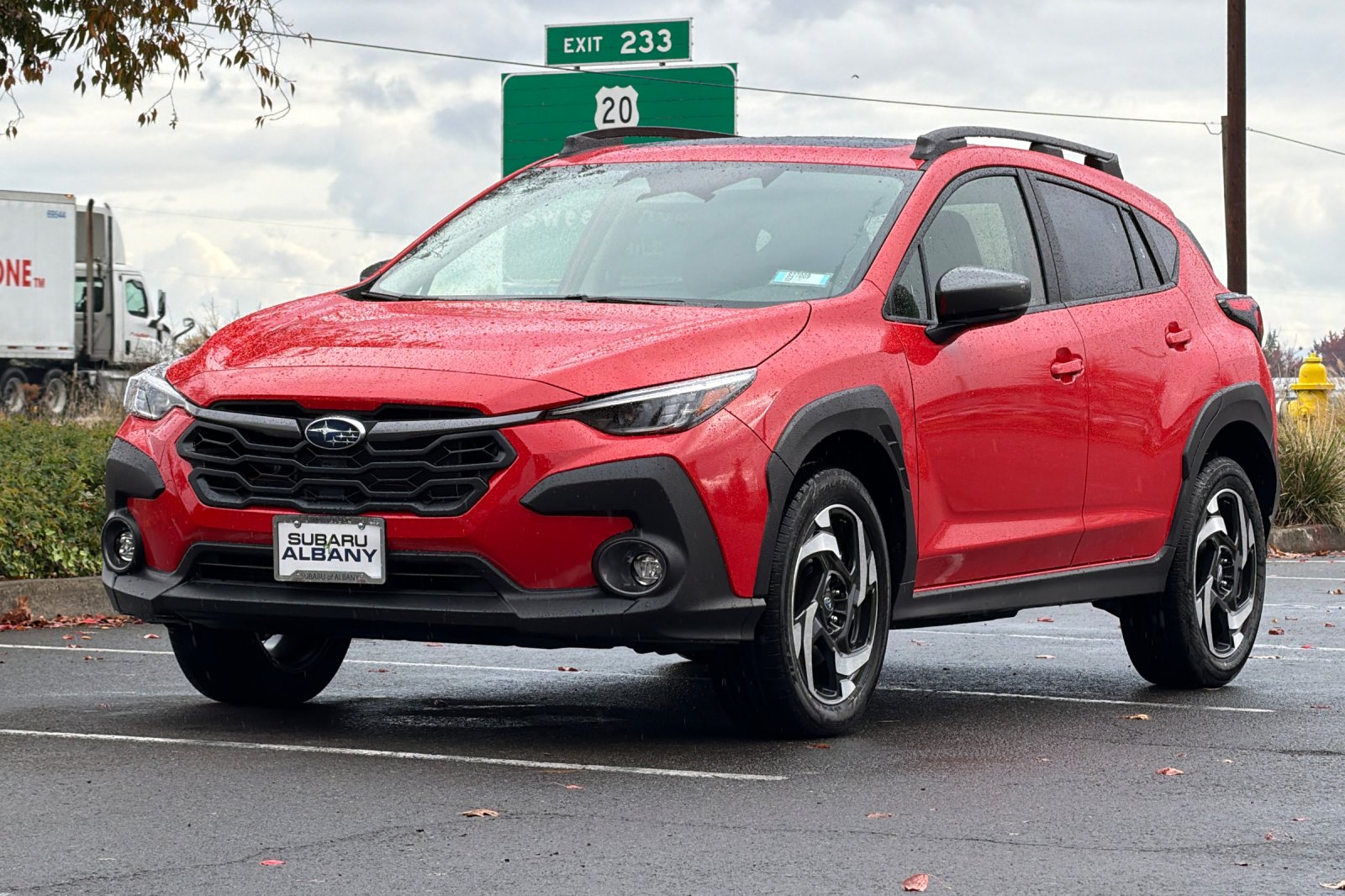 New 2027 IGNITION RED Subaru Limited Hybrid image 8