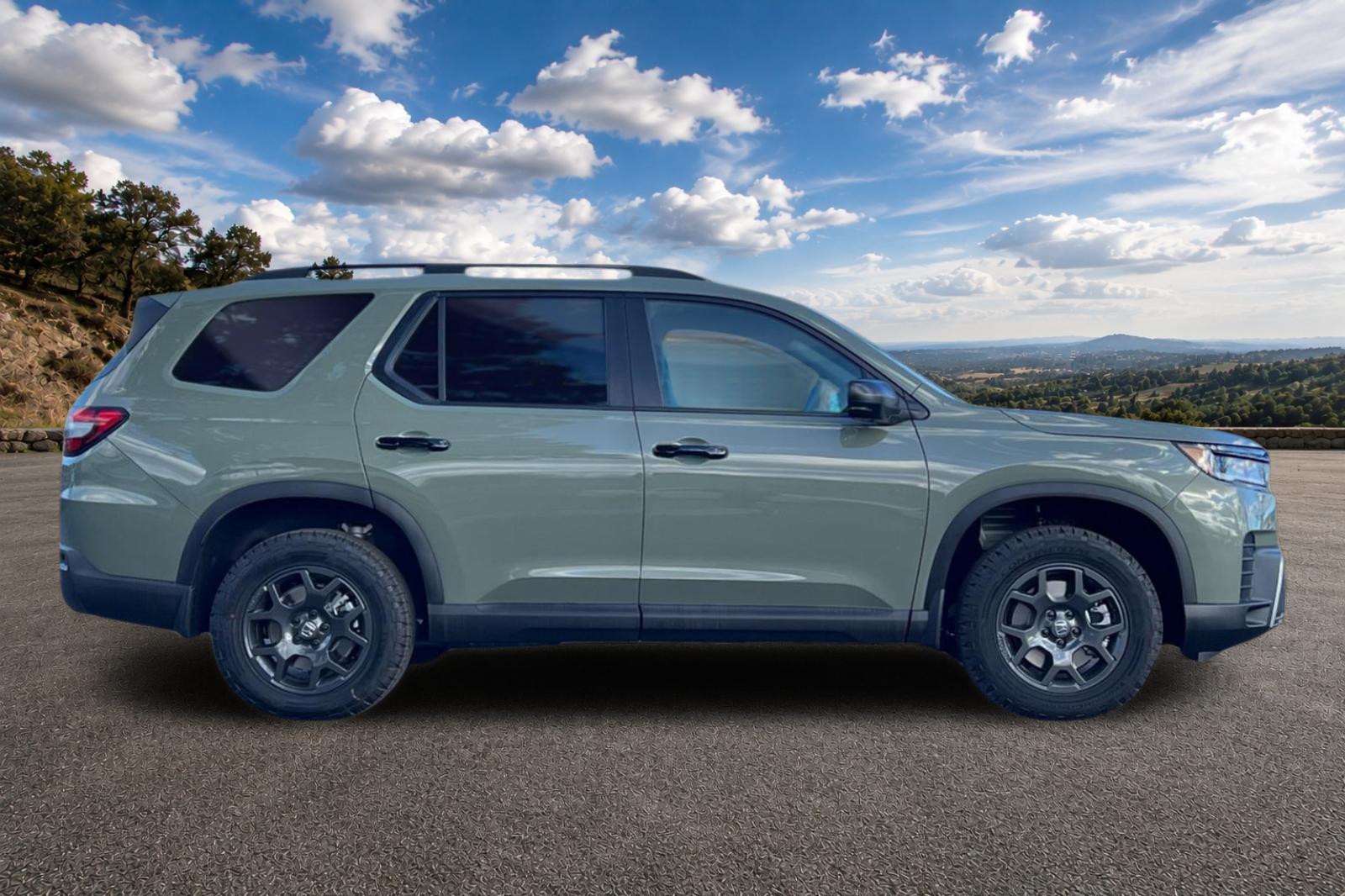 New 2026 Ash Green Metallic Honda TrailSport image 3