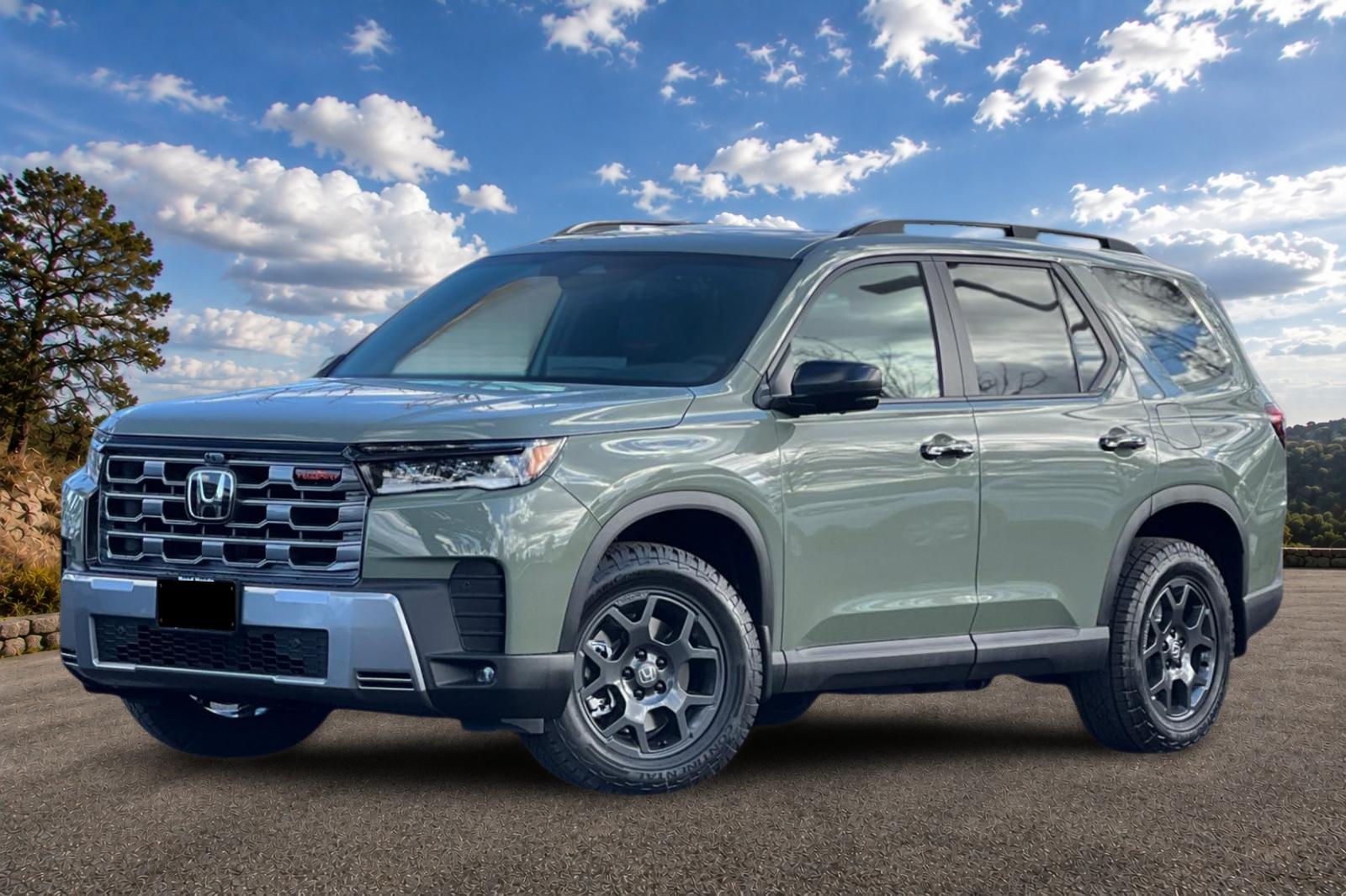 New 2026 Ash Green Metallic Honda TrailSport image 8