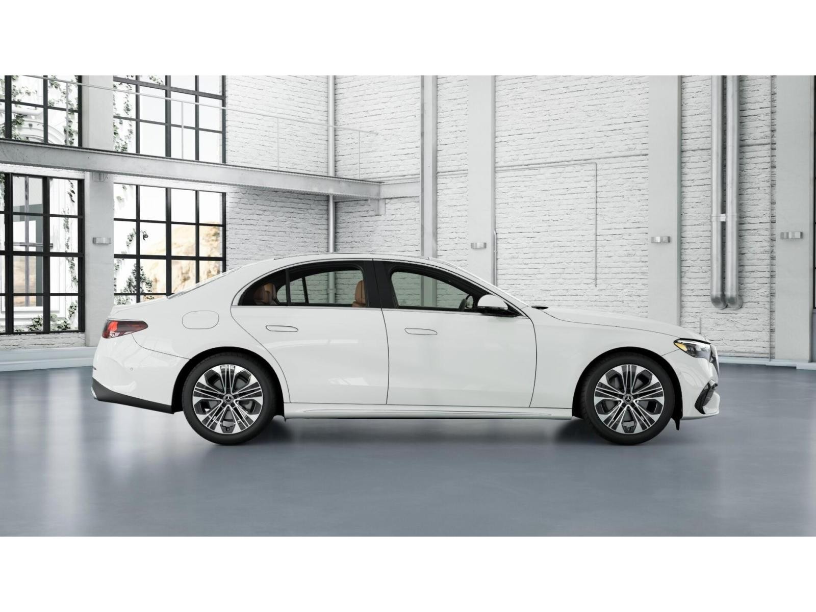 New 2027 Polar White Mercedes-Benz E 350 4D Sedan 4MATIC® image 3
