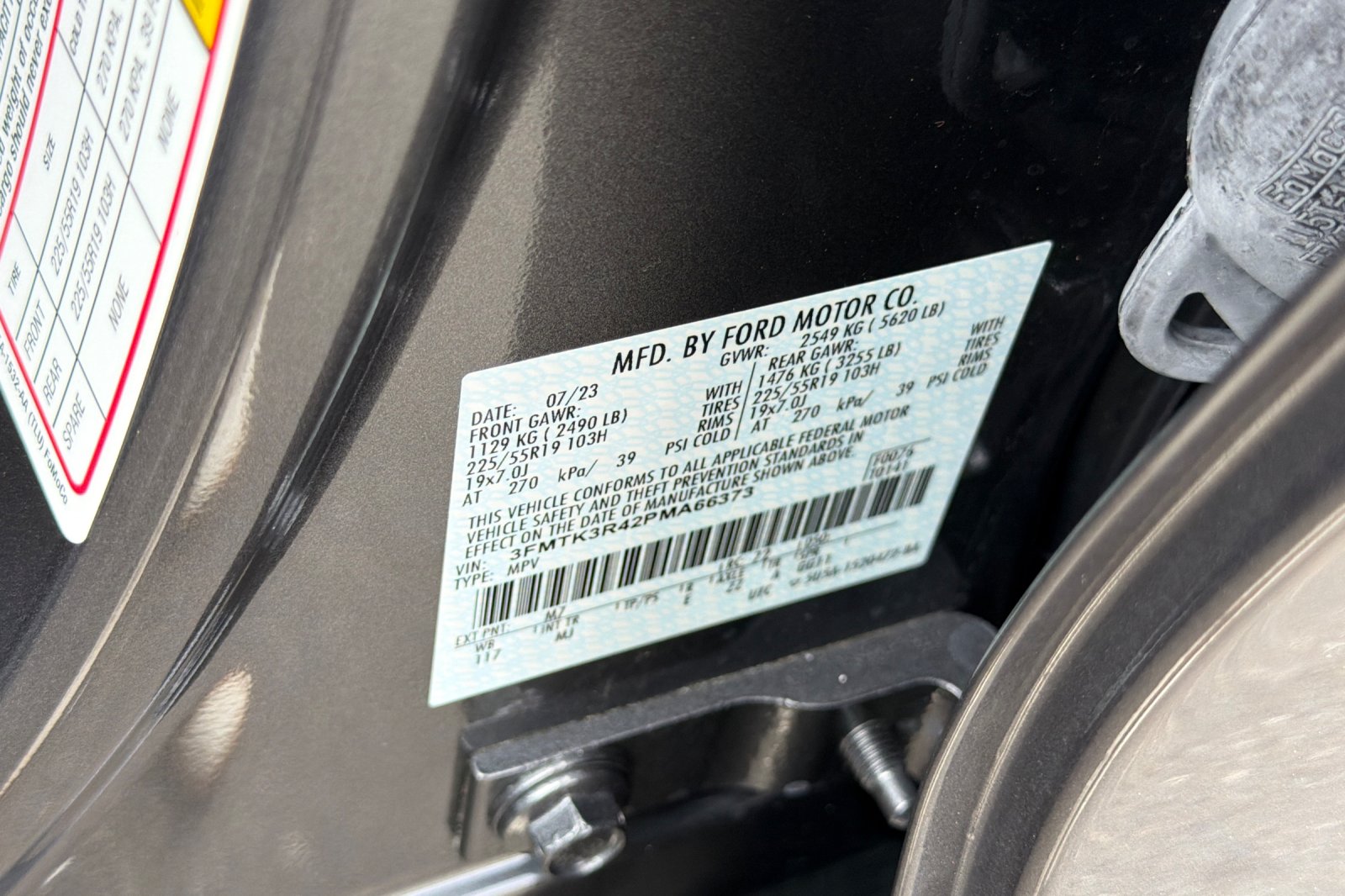 Certified Used 2023 Carbonized Gray Metallic Ford Premium image 35