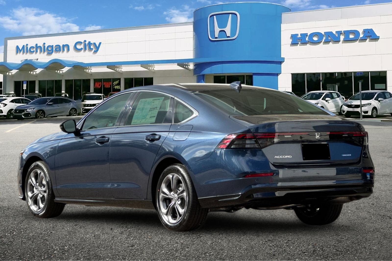 New 2026 Canyon River Blue Metallic Honda EX-L Hybrid image 3