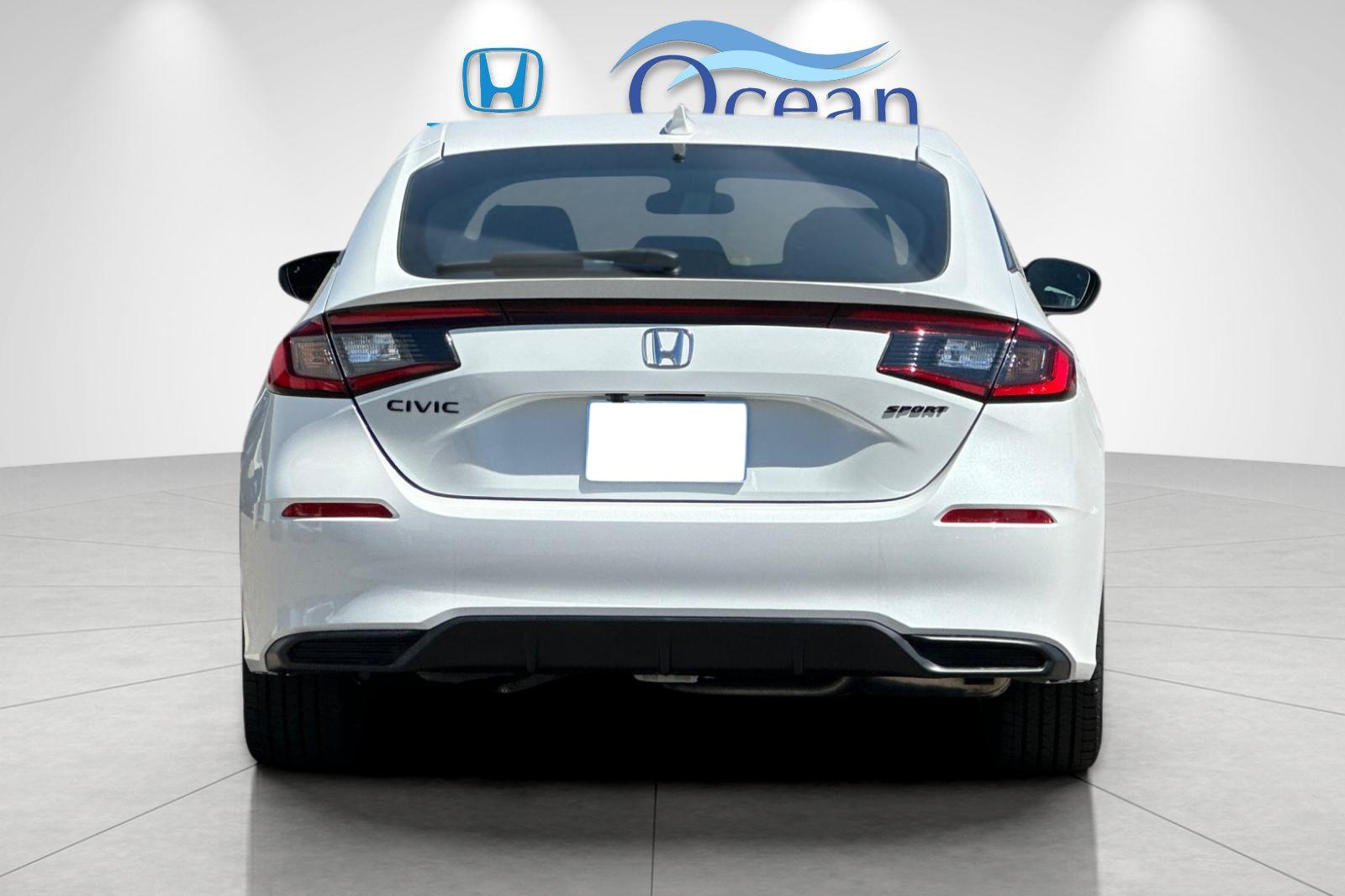 New 2026 Platinum White Pearl Honda Sport image 4
