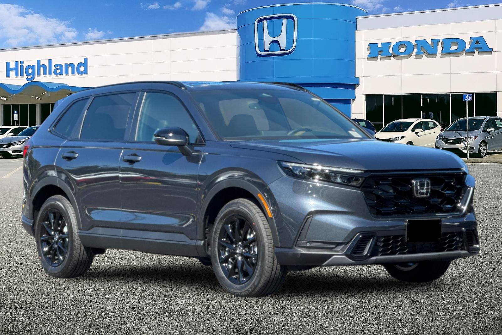 New 2027 Meteorite Gray Metallic Honda Sport-L Hybrid AWD image 7