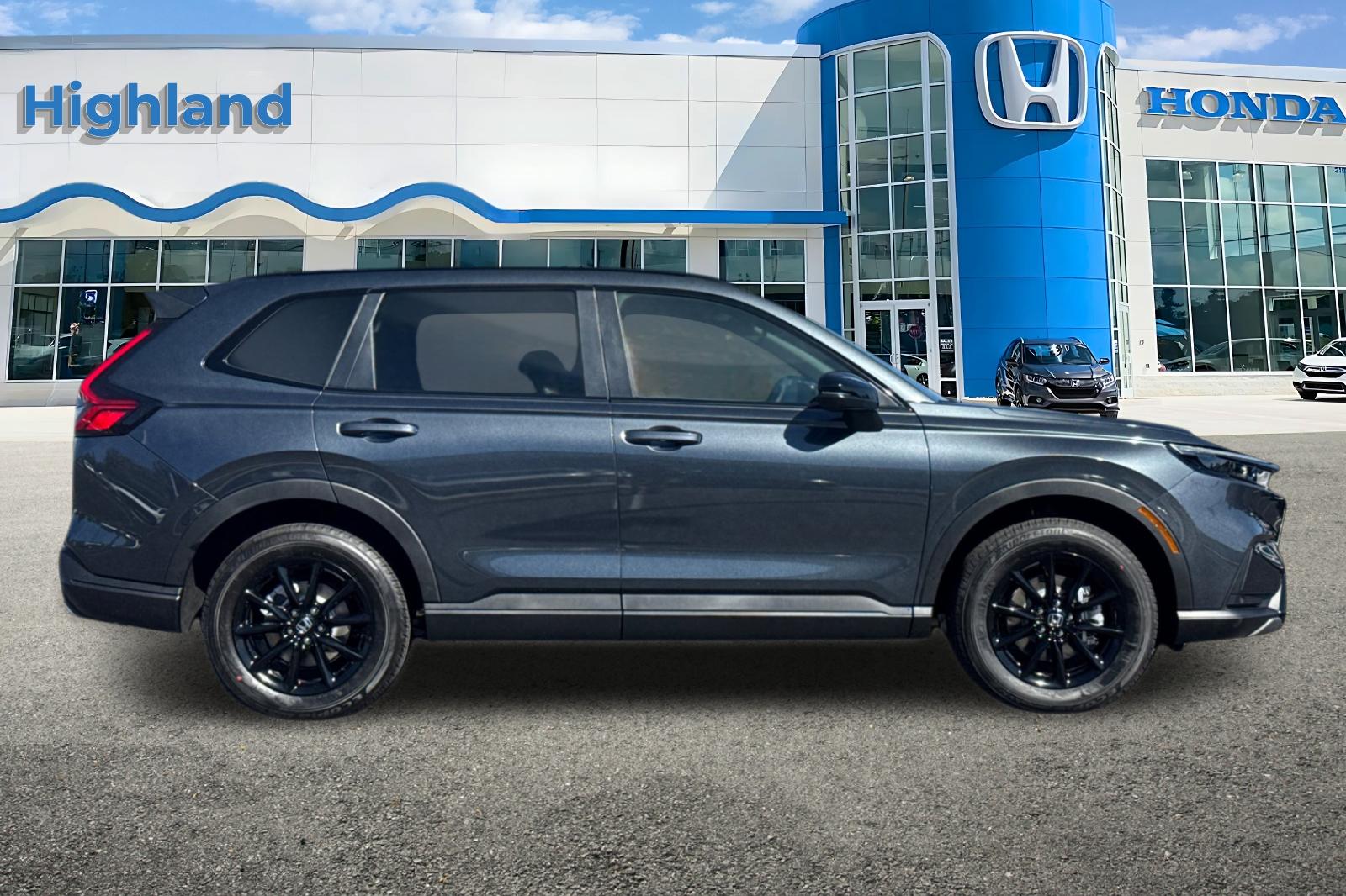 New 2027 Meteorite Gray Metallic Honda Sport-L Hybrid AWD image 6